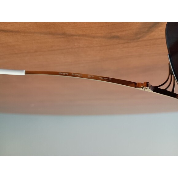 Sebastian Eyeglasses Frames Only 420 130 57-17 Gold Half Rim Womens - Picture 6 of 8